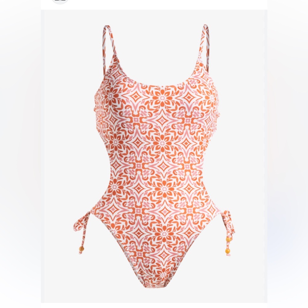 Roxy Fresco Tile Swimsuit NWT
